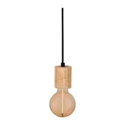 Ledvance Vintage 1906 Pendulum Cylinder Trä Brun | Passande för E27