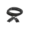 Lupa-con anslutningsstycke Sladd 3x 1,5 2m Svart EPCOM/3