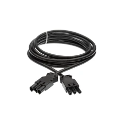 Lupa-con anslutningsstycke Sladd 3x 1,5 2m Svart EPCOM/3