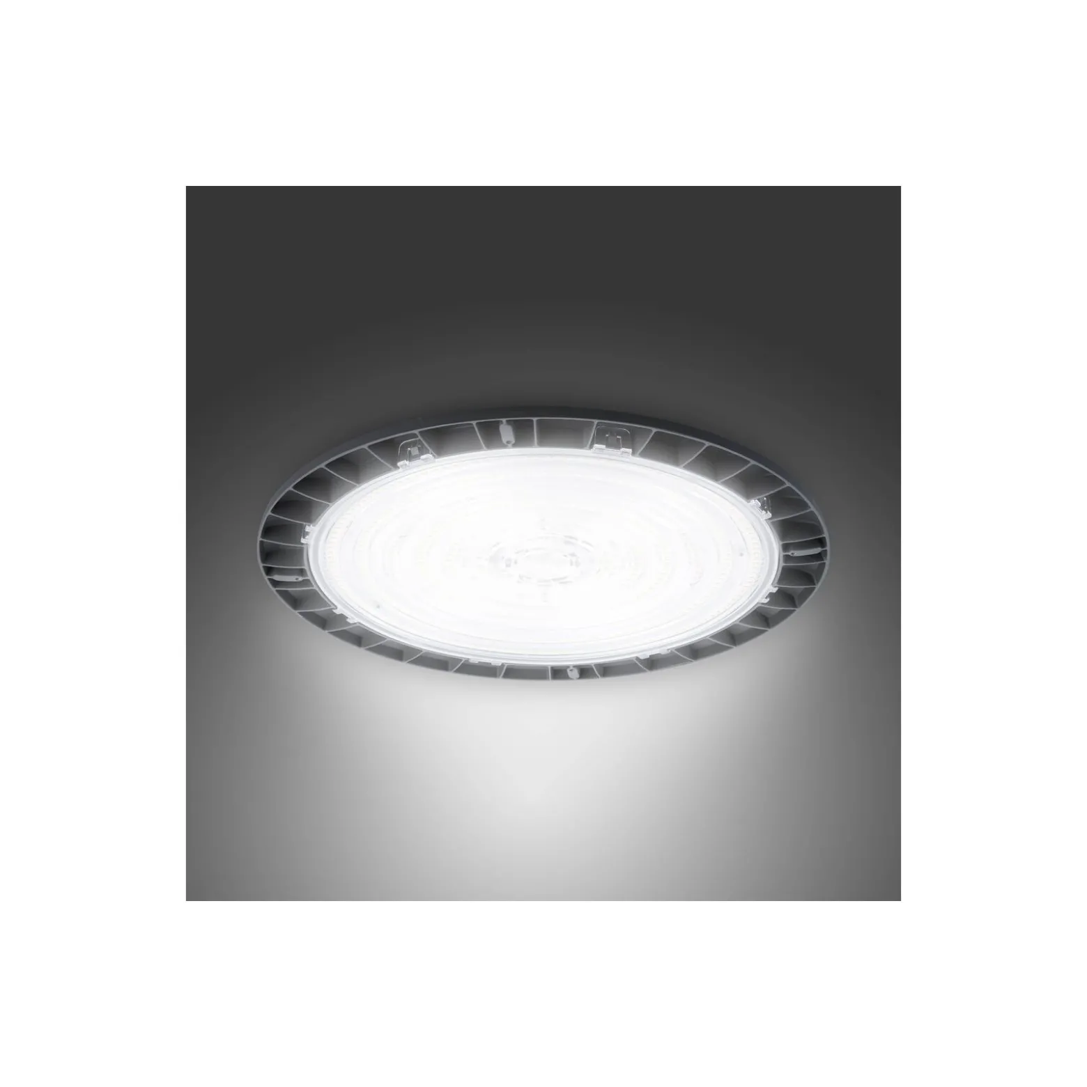 Mazda LED Highbay Aluminium Grå 150W 21000lm 180D - 840 Kallvit | IP65