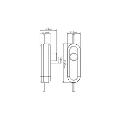 Noxion LED Sladd Dimmer Växla RLC 0-50W 220-240V