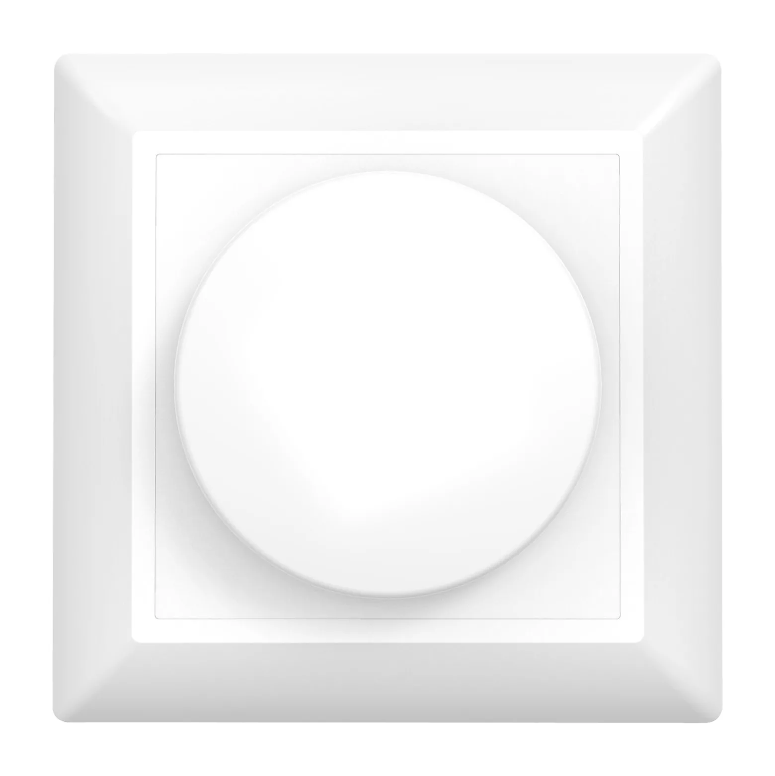 Noxion Roterande täckplatta för LED Dimmer | Mjuk kant - Vit