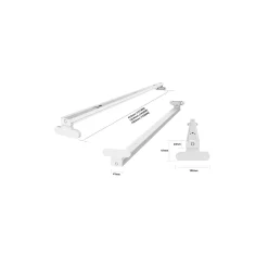Noxion Allmänbruksarmatur Click V2 LED T8 | Passande för 2x 150cm LED Rör