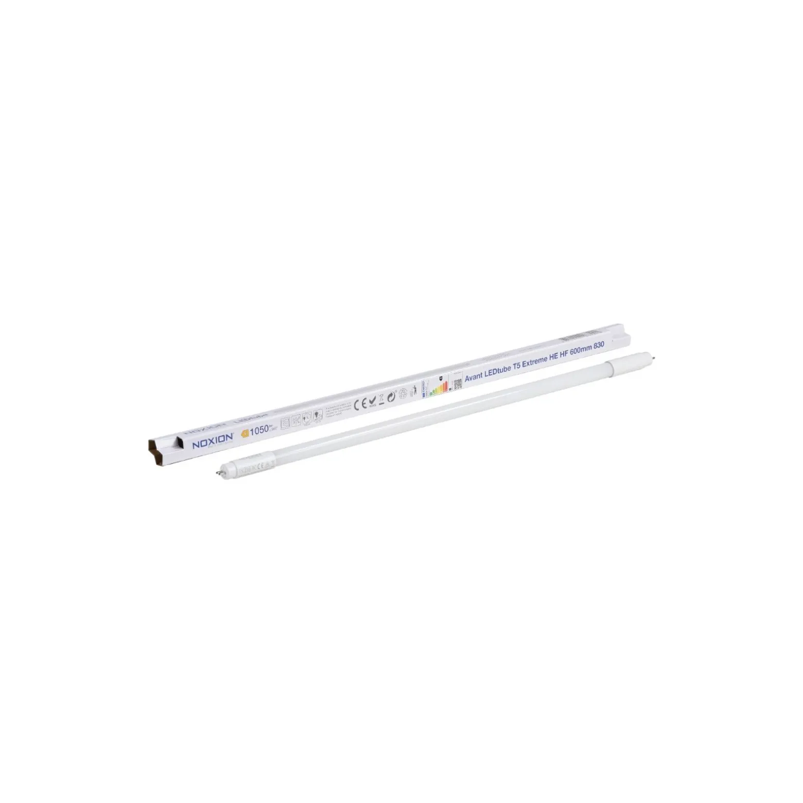 Noxion Avant LEDtube T5 Avant Extreme Electronic (HF) High Efficiency 7.5W 1050lm - 830 Varm Vit | 55cm - Ersättare 14W