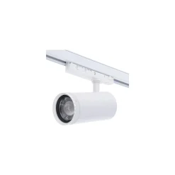 Noxion 3-Fas Spårbelysning Delta Aluminium Vit 30W 2250lm 15-55D - 927-930-940 CCT | Zoombar