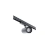 Noxion 3-Fas Spårbelysning Delta Aluminium Svart 30W 2250lm 15-55D - 927-930-940 CCT | Zoombar