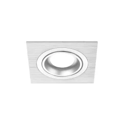 Noxion Infälld Spot Boxi MR16 Lutningsbar Aluminium | Utskärning 80mm - GU10 Sockel