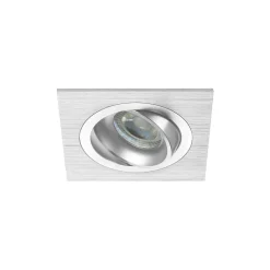 Noxion Infälld Spot Boxi MR16 Lutningsbar Aluminium | Utskärning 80mm - GU10 Sockel