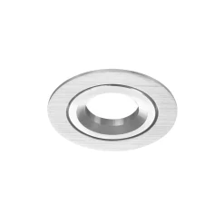 Noxion Infälld Spot Drome MR16 Lutningsbar Aluminium | Utskärning 69mm - GU10 Sockel