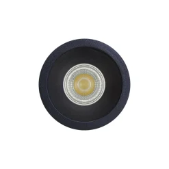 Noxion Infälld Spot D-round MR16 Svart | Utskärning 70mm - GU10 Sockel