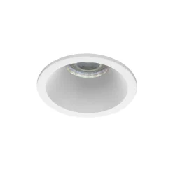 Noxion Infälld Spot D-round MR16 Vit | Utskärning 70mm - GU10 Sockel
