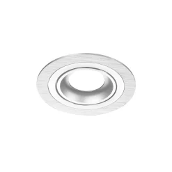 Noxion Infälld Spot Logic MR16 Lutningsbar Aluminium | Utskärning 80mm - GU10 Sockel