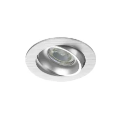 Noxion Infälld Spot Vision MR16 Lutningsbar Aluminium | Utskärning 69mm - GU10 Sockel