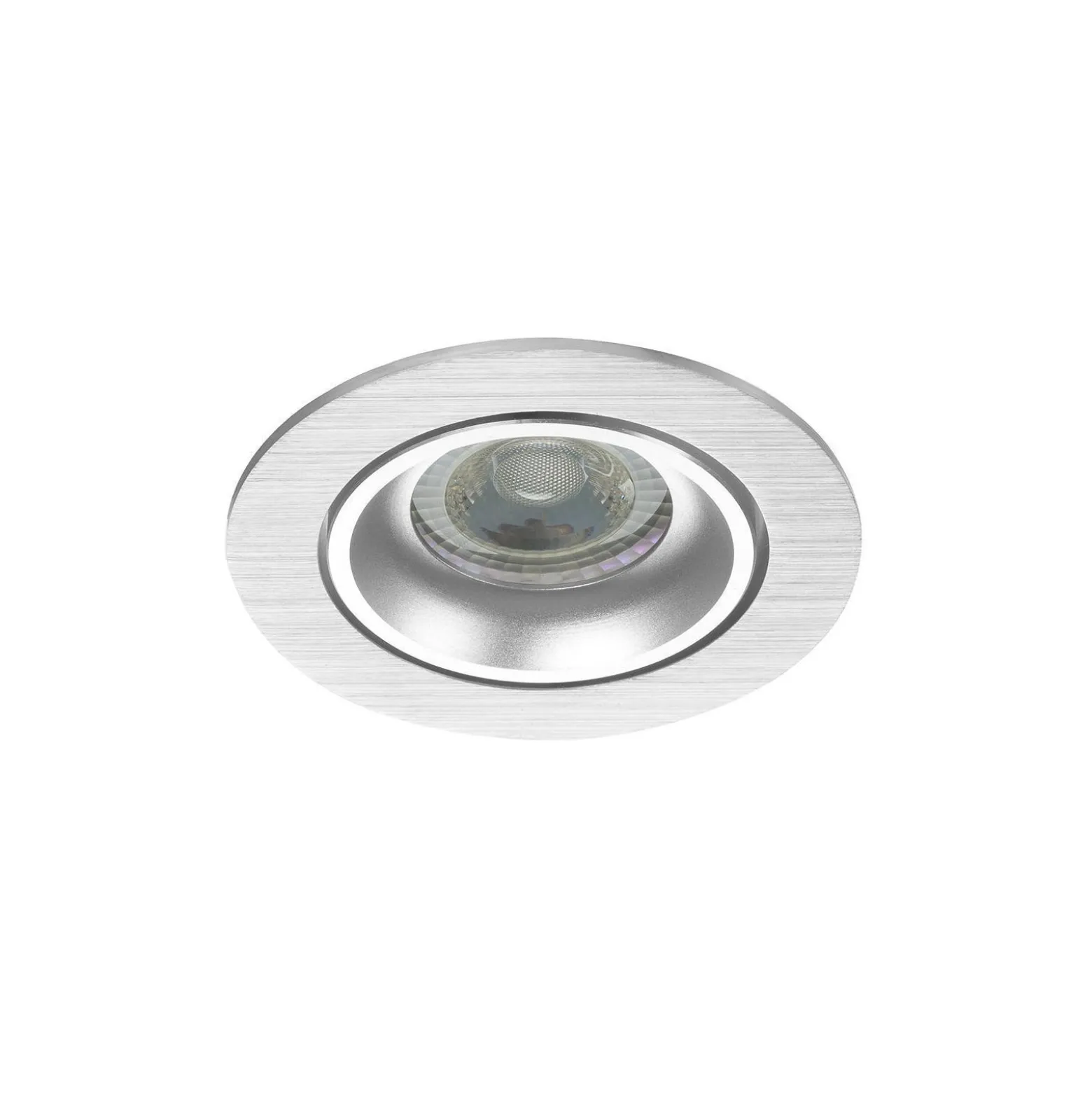 Noxion Infälld Spot Vision MR16 Lutningsbar Aluminium | Utskärning 69mm - GU10 Sockel