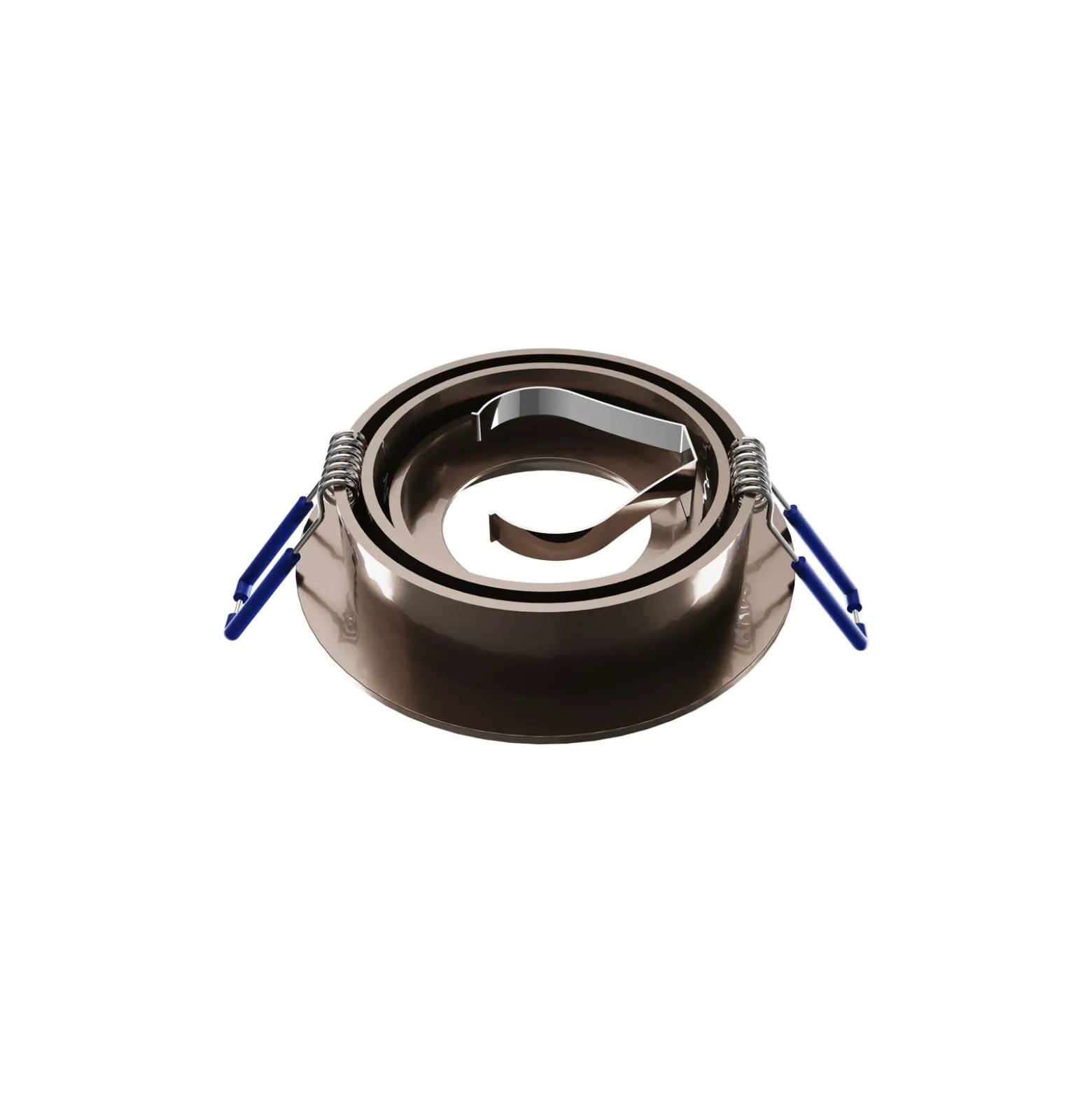 Noxion Infälld Spot Vision MR16 Lutningsbar Glänsande Bronze | 82mm - Utskärning 69mm - IP20 - Inkl. GU10 Sockel