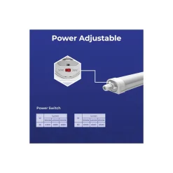 Noxion LED Allmänbruksarmatur Vattentät Ecowhite V3.0 36/50W 4680/6500lm - 830-865 CCT | 150cm
