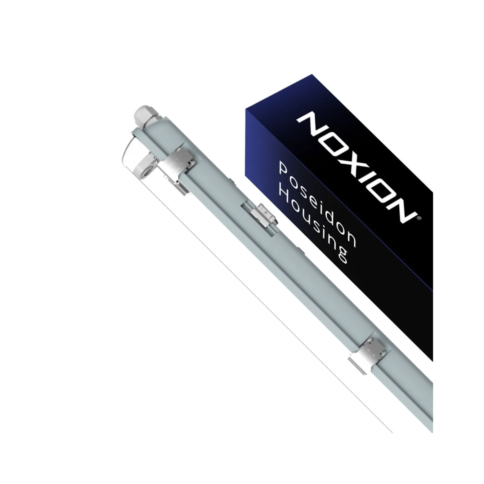 Noxion LED Allmänbruksarmatur Vattentät Armatur Poseidon V2.0 | Passande För 1x120cm LED Rör