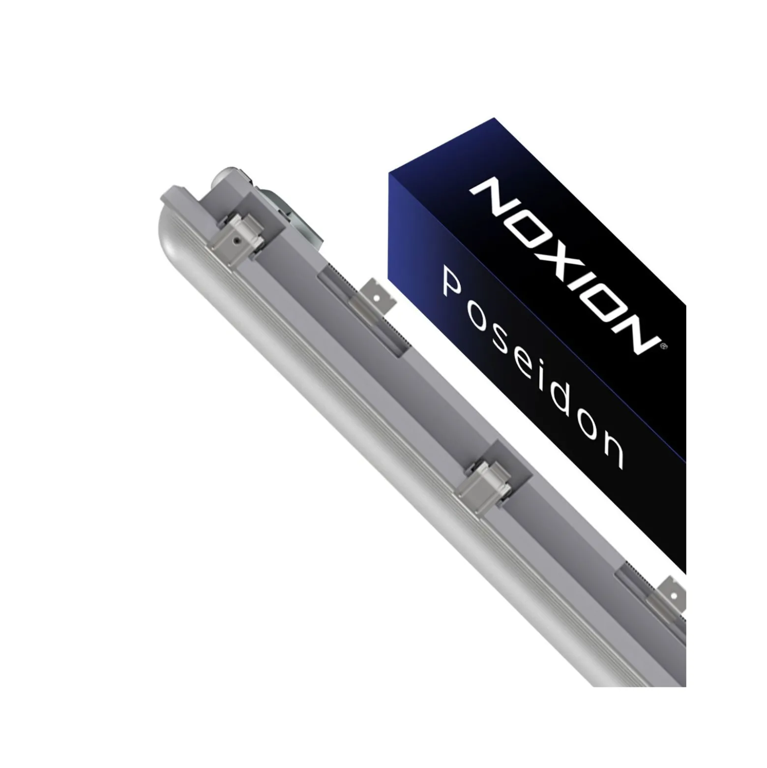 Noxion LED Allmänbruksarmatur Vattentät Poseidon Value 60W 7800lm - 840 Kallvit | 150cm - Inkl. Philips Drivdon