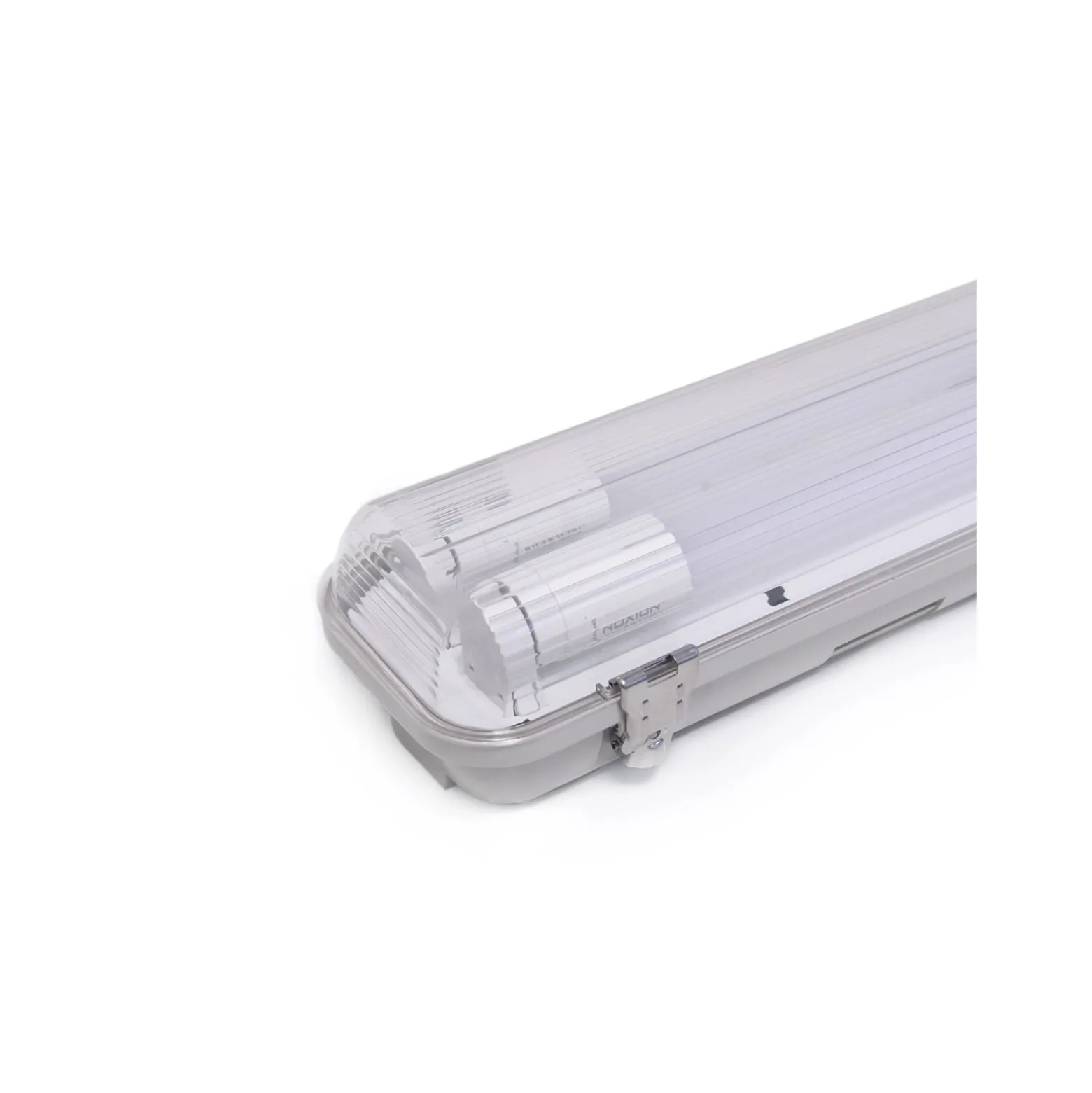 Noxion LED Allmänbruksarmatur Vattentät ArmaturPoseidon V2.0incl. 2x Noxion LED Rör T8 Standard Output 9W 2x900lm - 830 Varm Vit | 60cm