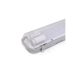Noxion LED Allmänbruksarmatur Vattentät ArmaturPoseidon V2.0incl. 2x Noxion LED Rör T8 Standard Output 7.5W 2x900lm - 865 Dagsljus | 60cm