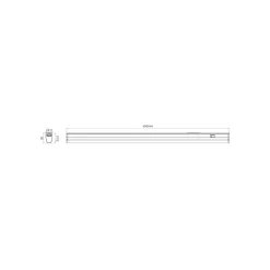 Noxion LED Allmänbruksarmatur Batline V2.0 8W 990/1080/1050lm - 830-865 CCT | 60cm