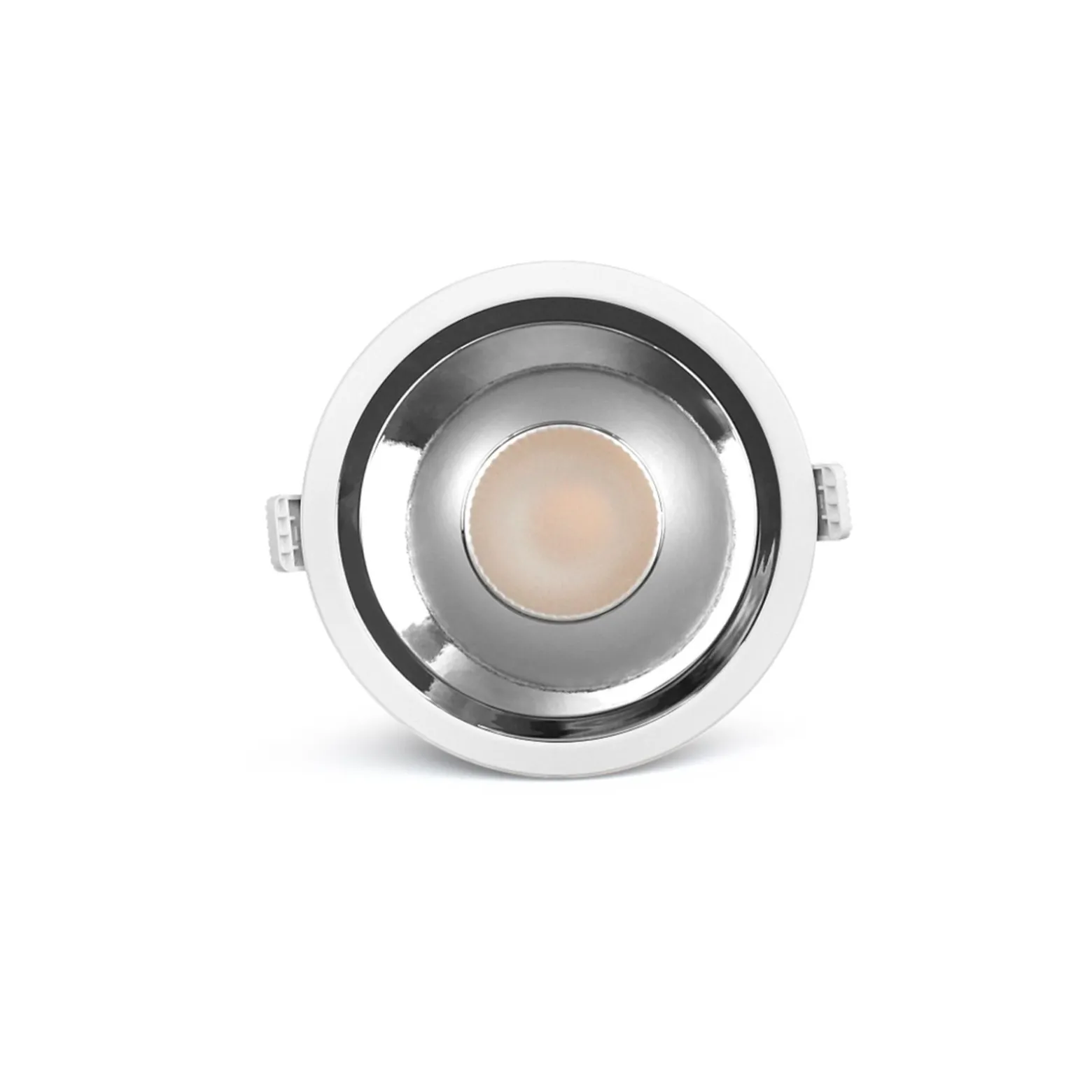 Noxion LED Downlight Apollo 9W 1100lm 60D - 840 Kallvit | 145mm - Utskärning 120mm - Alu Reflektor - UGR <19