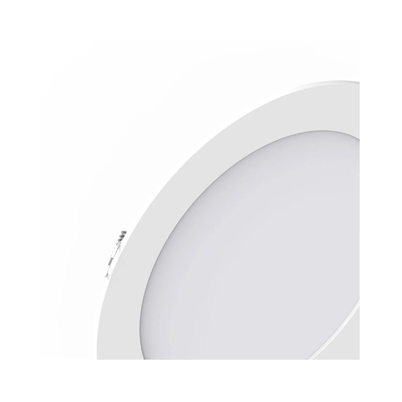 Noxion LED Downlight Slim V2.0 20W 2000lm 120D - 830 Varm Vit | 225mm - Utskärning 200mm - IP44 - Dali Dimbar