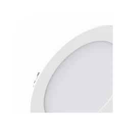 Noxion LED Downlight Slim V2.0 20W 2000lm 120D - 840 Kallvit | 225mm - Utskärning 200mm - IP44 - Dali Dimbar