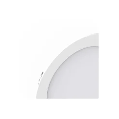 Noxion LED Downlight Slim V2.0 24W 2400lm 120D - 840 Kallvit | 225mm - Utskärning 200mm - IP44