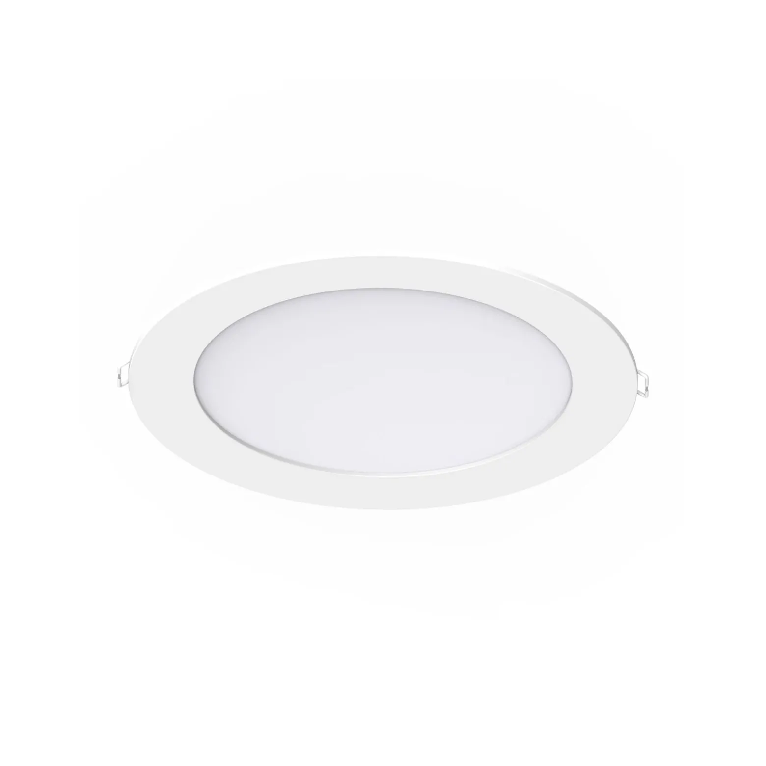 Noxion LED Downlight Slim V2.0 24W 2400lm 120D - 840 Kallvit | 225mm - Utskärning 200mm - IP44 - Dali Dimbar