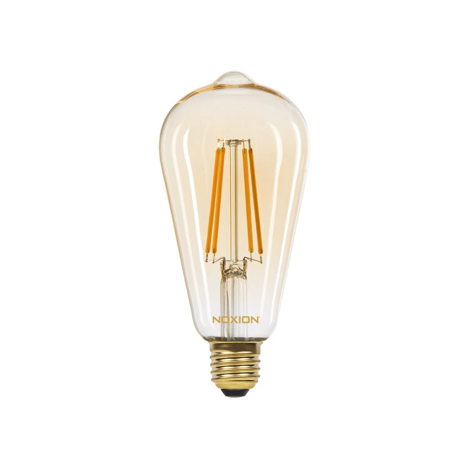 Noxion LED E27 Edison Filament Ambar 7W 630lm - 822 Extra Varm Vit | Dimbar - Ersättare 50W