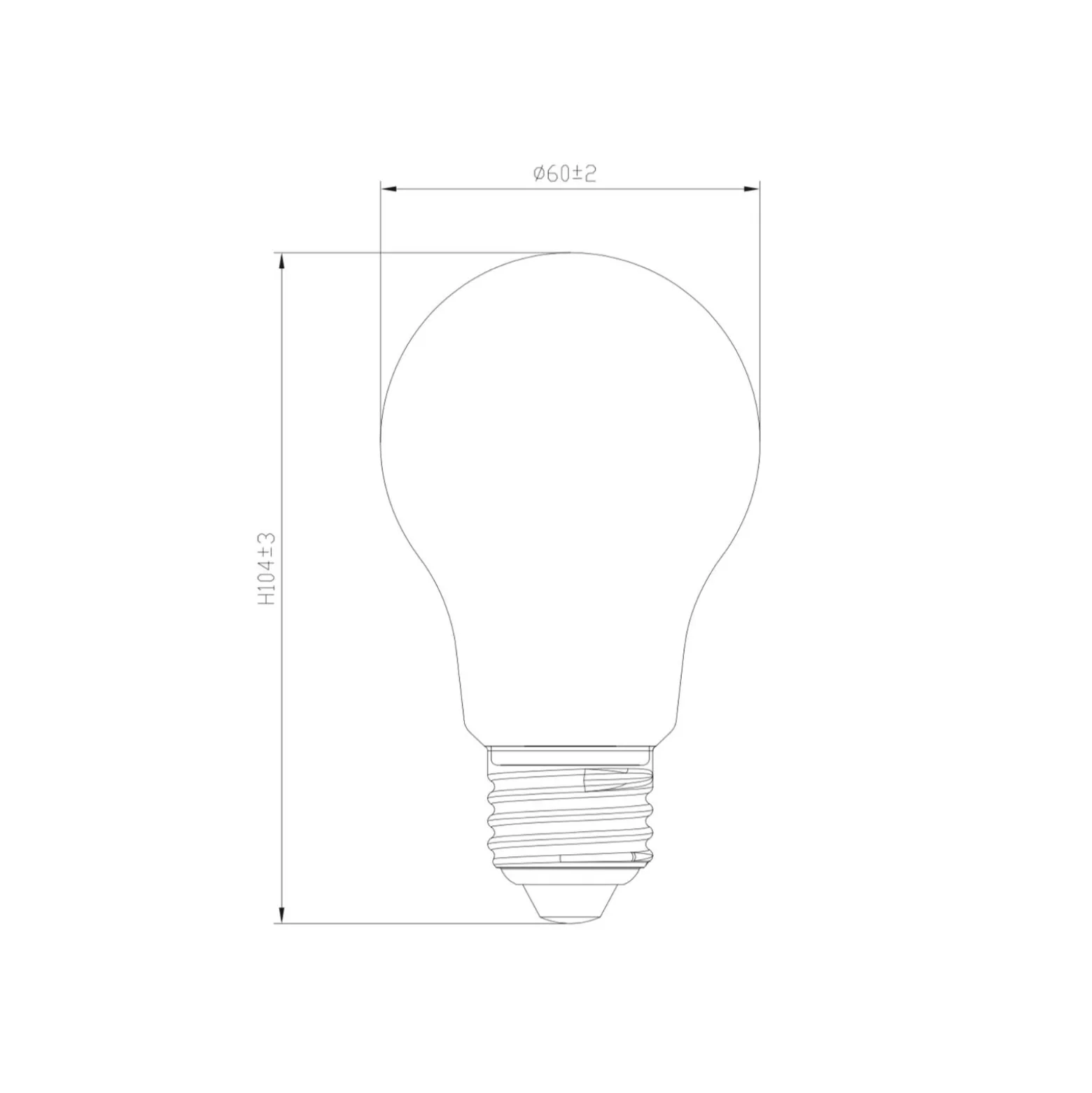 Noxion LED E27 Päron Filament Guld 7W 630lm - 825 Extra Varm Vit| Dimbar - Ersättare 50W