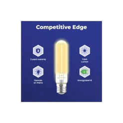 Noxion LED HID Ersättare SON-T/NAV-T Rörformad Filament E40 38W 7200lm - 730 Varm Vit | Ersättare 125W