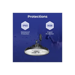 Noxion LED Highbay Concord V4.0 100-200W 17000-34000lm 90D - 840/852/865 CCT | IP65 - 1-10V Dimbar - Ersättare 520W - Justerbara Watt