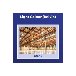 Noxion LED Highbay Ecowhite V2.0 200W 32000lm 90D - 840 Kallvit | IP65 - 1-10V Dimbar