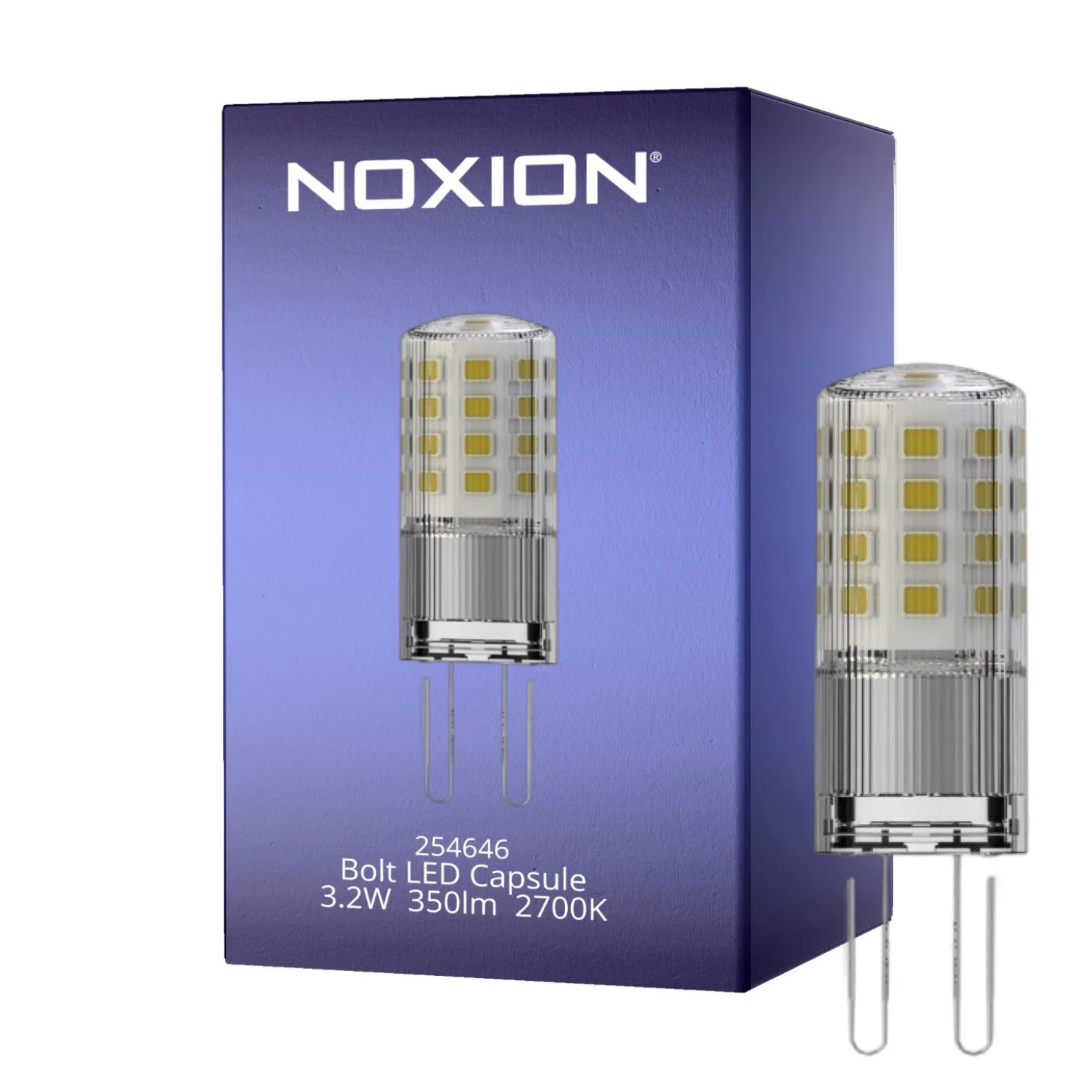 Noxion LED Kapsel G9 3.2W 200lm - 827 Extra Varm Vit | Dimbar - Ersättare 32W