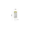 Noxion LED Kapsel G4 1.8W 190lm - 827 Extra Varm Vit| Ersättare 20W