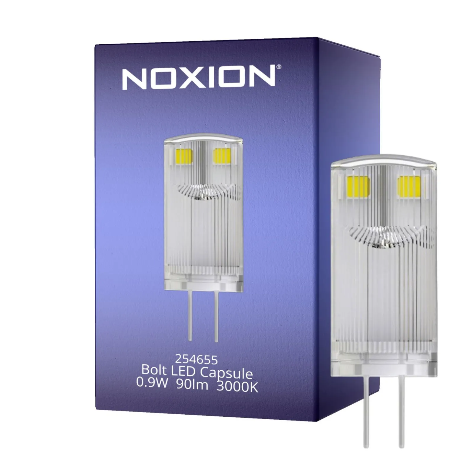 Noxion LED Kapsel G4 0.9W 90lm - 830 Varm Vit | Ersättare 10W
