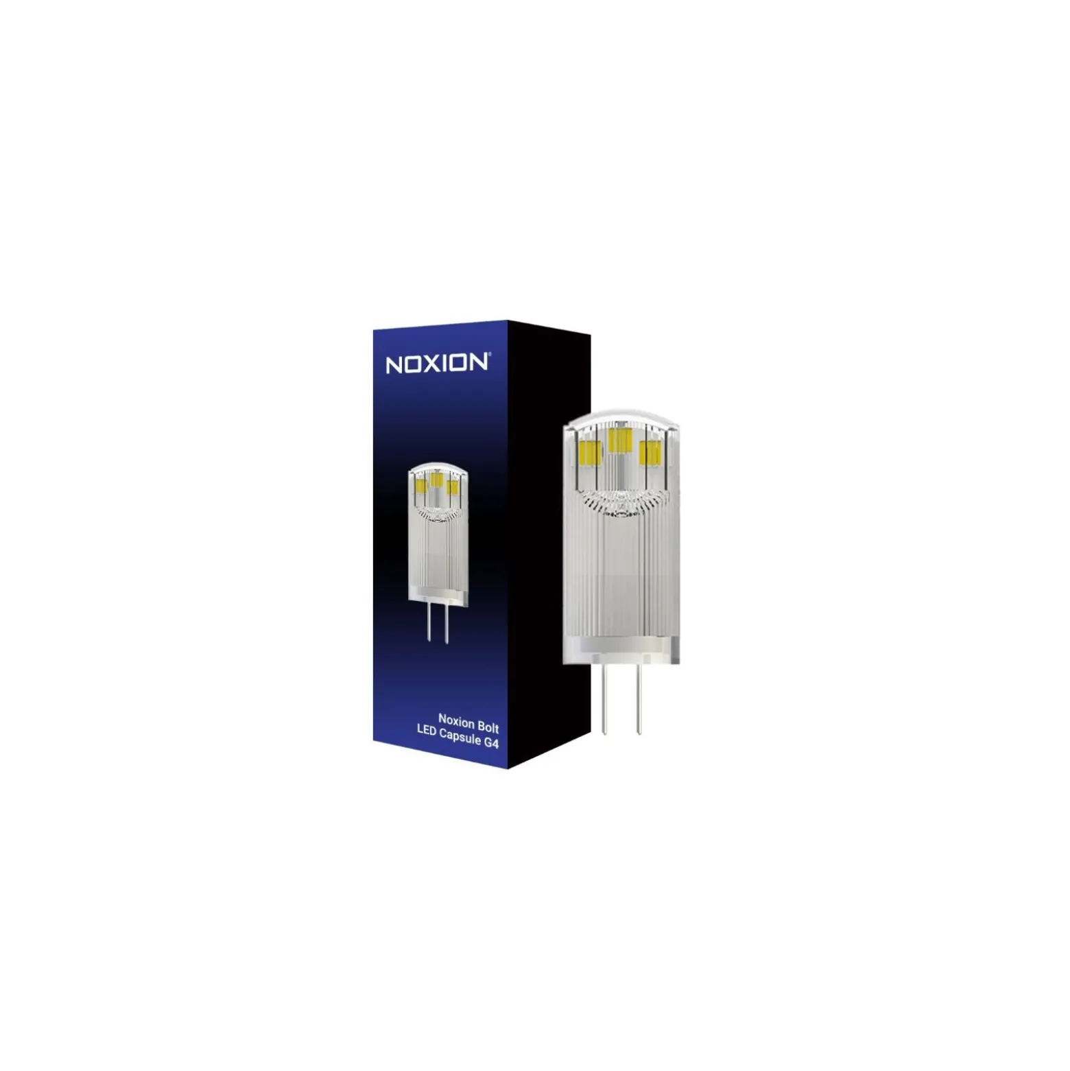 Noxion LED Kapsel G4 1.8W 180lm - 830 Varm Vit| Ersättare 20W