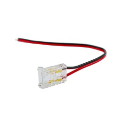 Noxion Led-Ljusslingor Naga - Ljusslingor to Tråd 15cm Anslutningsstycke (2pin/Enkel Färg/10mm)