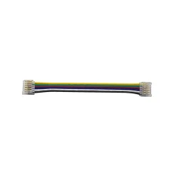 Noxion Led-Ljusslingor Naga - Ljusslingor 15cm Anslutningsstycke - Enkel (6pin/RGB+Dual Vit/12mm)