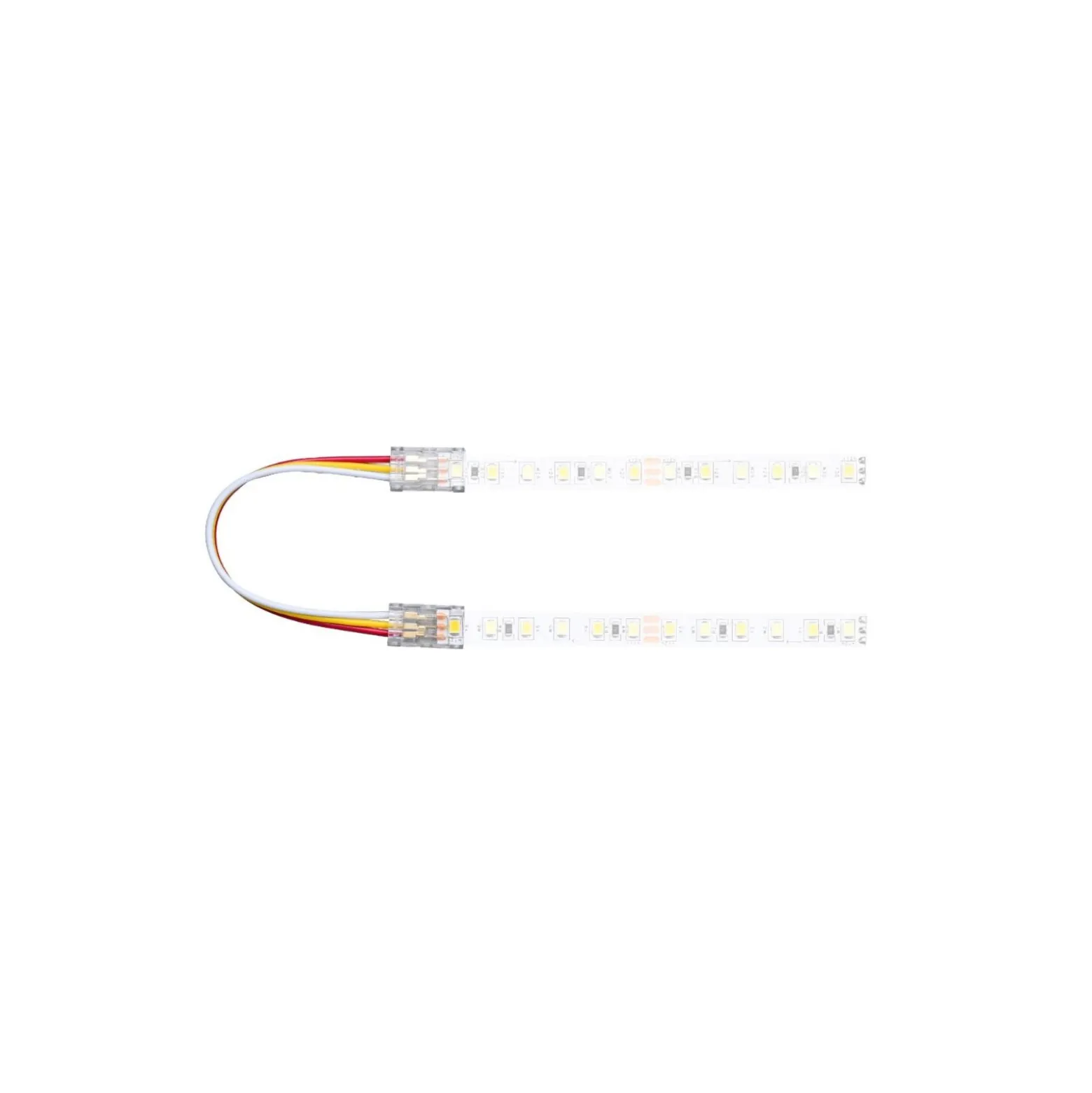 Noxion Led-Ljusslingor Naga - Ljusslingor to Ljusslingor 15cm Anslutningsstycke (3pin/Dual Vit/8mm)