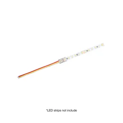 Noxion Led-Ljusslingor Naga - Ljusslingor to Sladd 15cm Anslutningsstycke (3pin/Dual Vit/8mm)