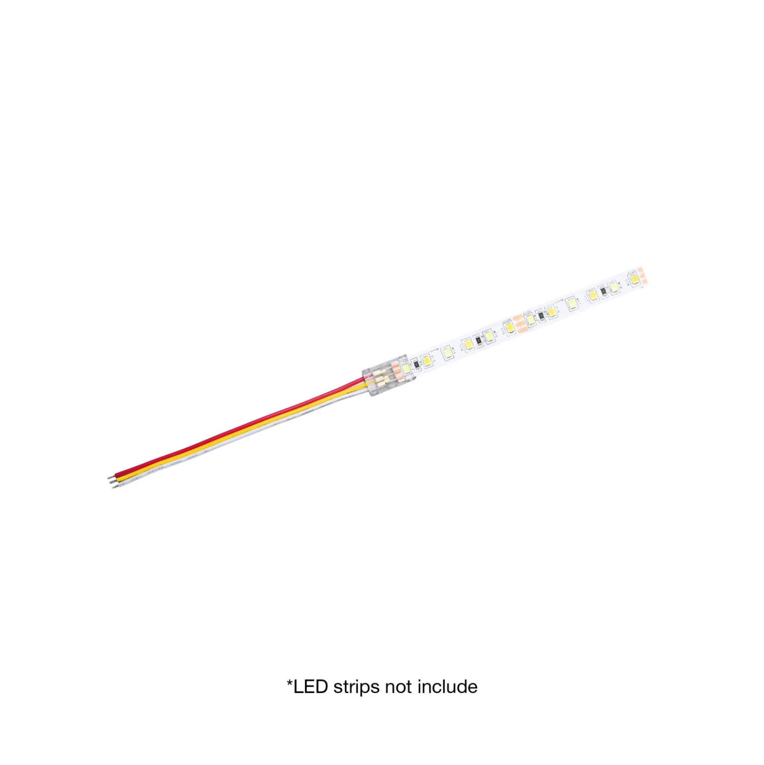 Noxion Led-Ljusslingor Naga - Ljusslingor to Sladd 15cm Anslutningsstycke (3pin/Dual Vit/8mm)