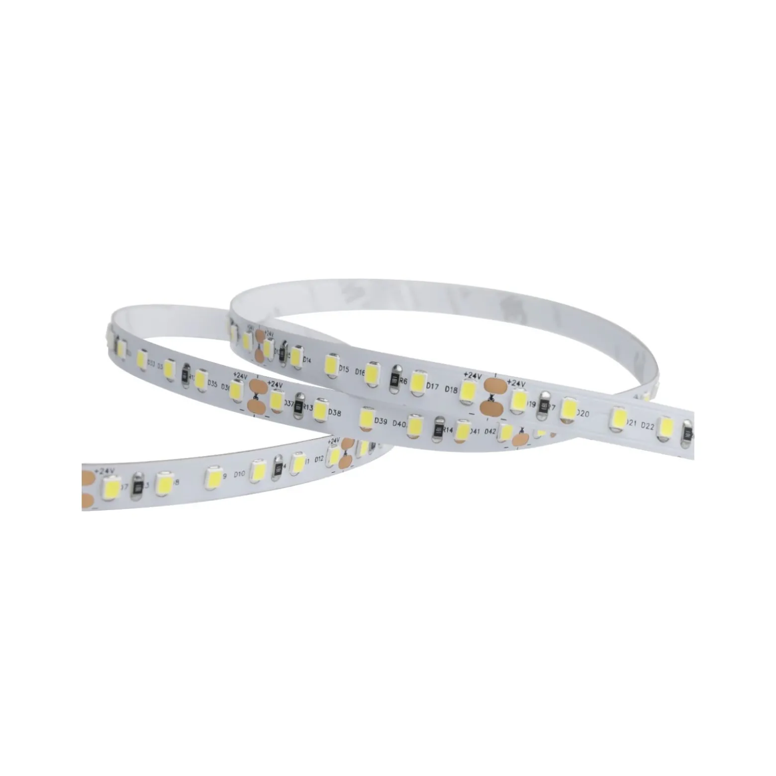 Noxion Led-Ljusslingor Naga 5 Meter Komplett set - Smart Wifi - 24V - 120LEDs/m - 9.6W/m - 965 Dagsljus | 8mm - IP20 - Bästa Färgåtergivning - SMD2835