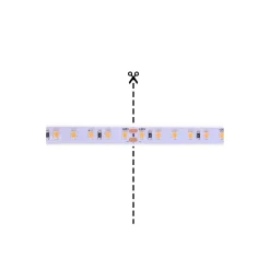 Noxion Led-Ljusslingor Naga 5 Meter Komplett set - Smart Wifi - 24V - 120LEDs/m - 9.6W/m - 930 Varm Vit | 8mm - IP20 - Bästa Färgåtergivning - SMD2835