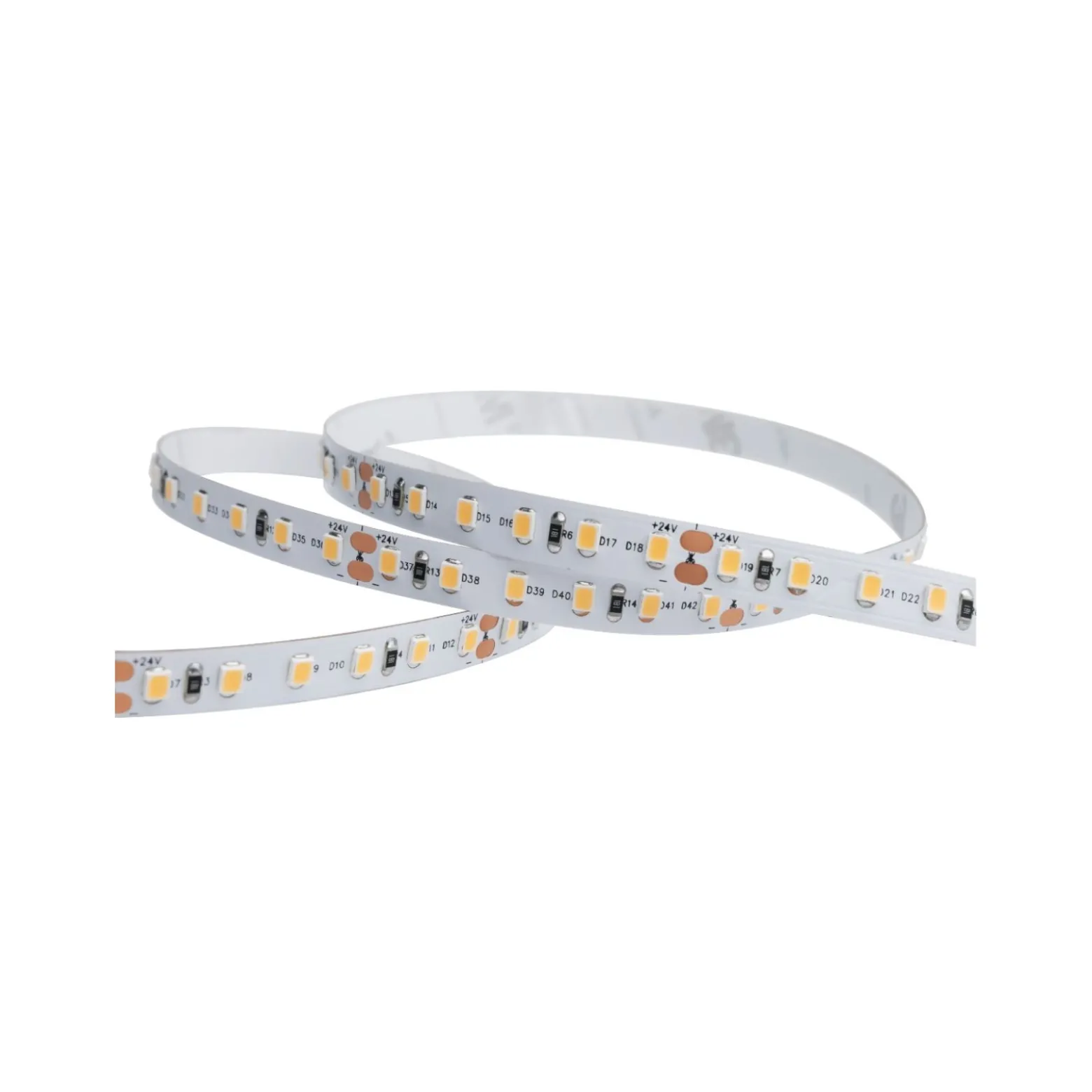 Noxion Led-Ljusslingor Naga 5 Meter Komplett set - Smart Wifi - 24V - 120LEDs/m - 9.6W/m - 930 Varm Vit | 8mm - IP20 - Bästa Färgåtergivning - SMD2835