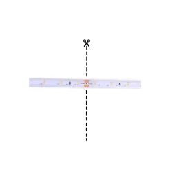 Noxion Led-Ljusslingor Naga 5 Meter 24V - 60LEDs/m - 4.8W/m - 965 Dagsljus | 8mm - IP65 - Bästa Färgåtergivning - SMD2835