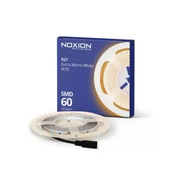 Noxion Led-Ljusslingor Naga 5 Meter IP20 SMD2835/60 24V 4.8W/m 927 /8mm/100mm + DC Sladd