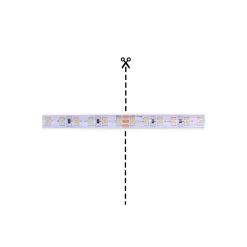 Noxion Led-Ljusslingor Naga 5 Meter 24V - 120LEDs/m - 9.6W/m - 930-965 Justerbar Vit | 8mm - IP65 - Bästa Färgåtergivning - SMD2835